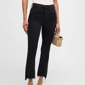 Mother Insider Crop Step Fray Jeans
